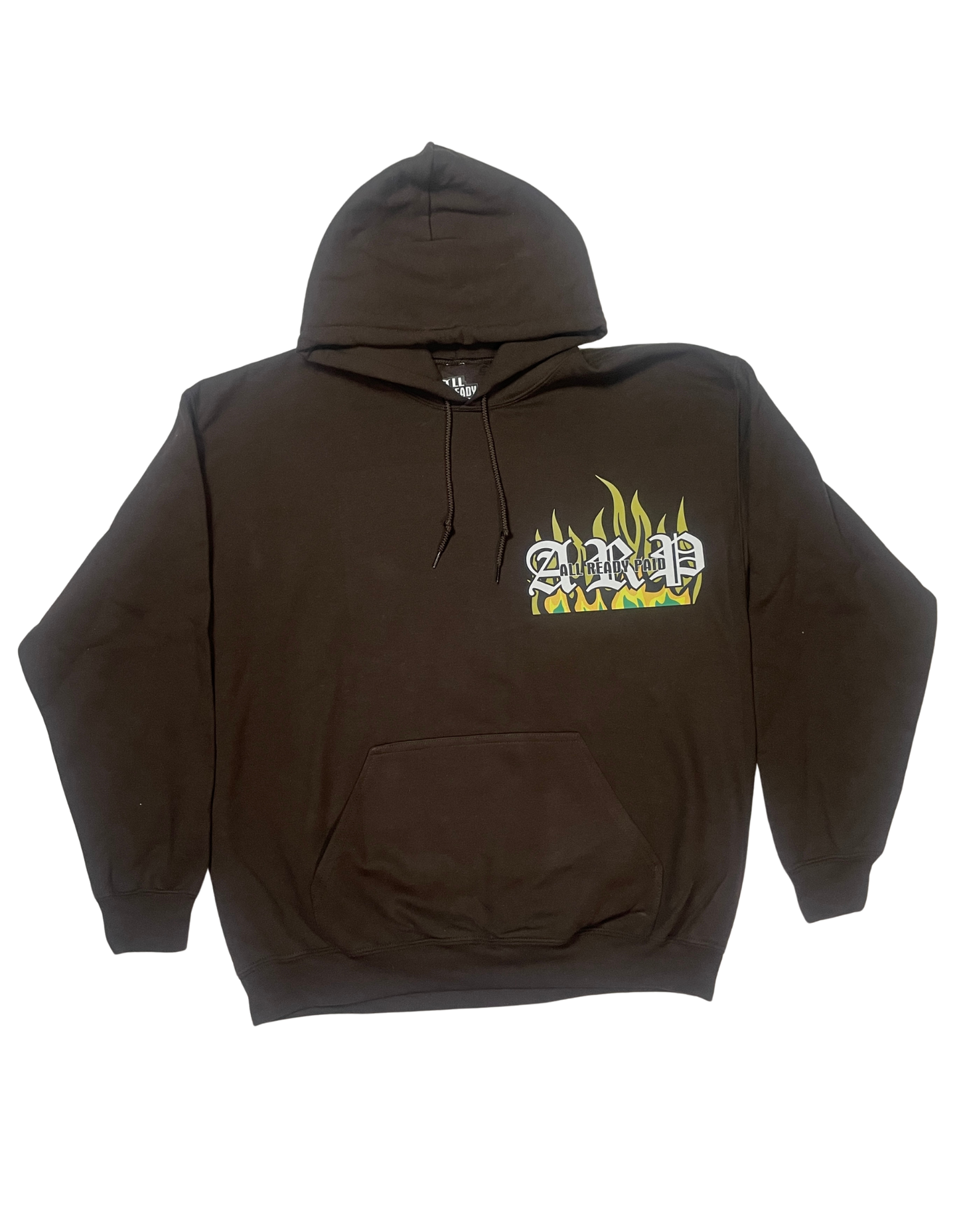 1 of 1 flame hoodie