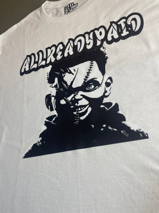 "Limited Edition Chuck Graphic Tee - White Streetwear"