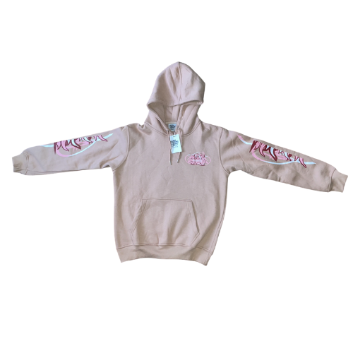 Crème ARP flame hoodie