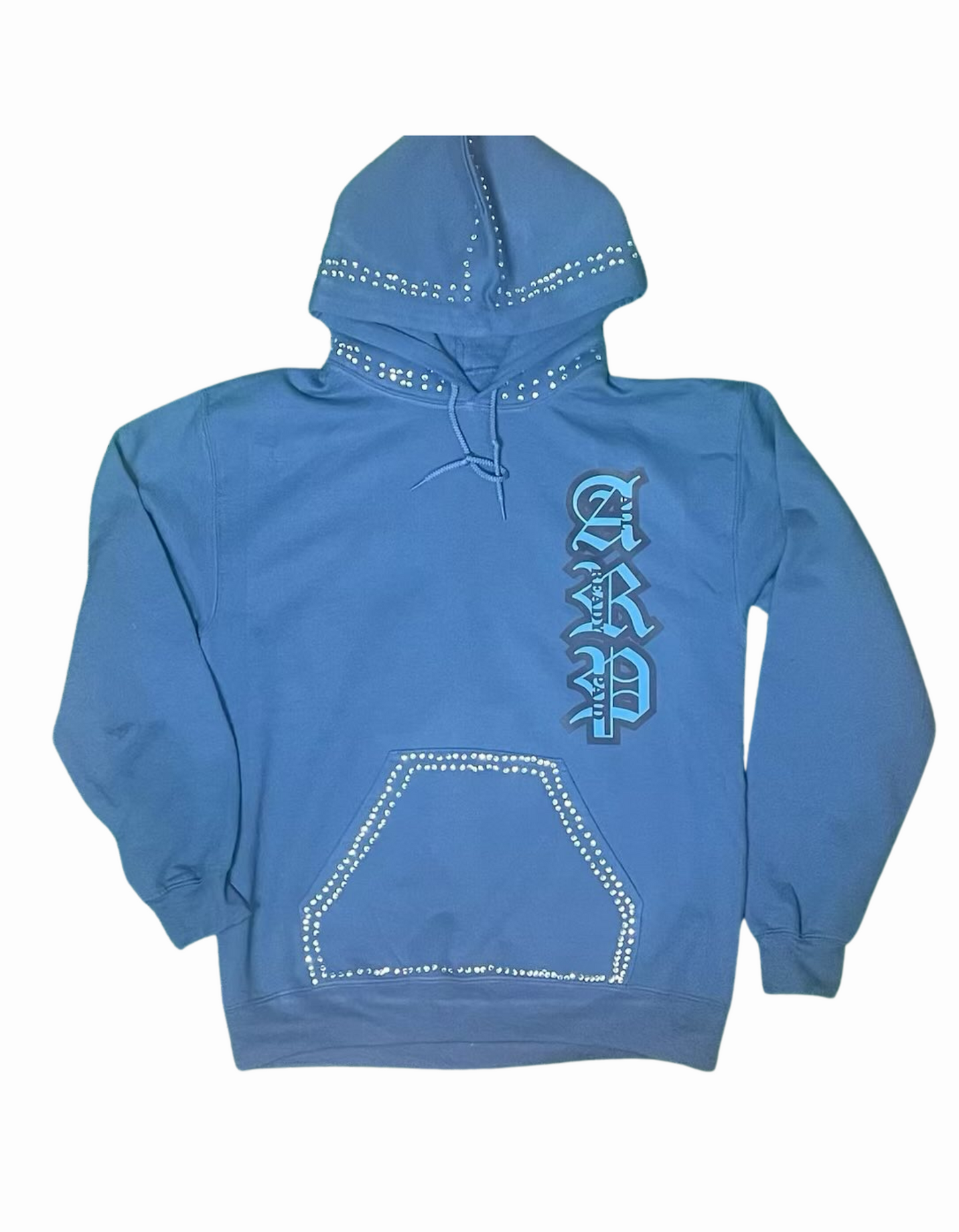Blue ARP w/rhinestones Hoodie